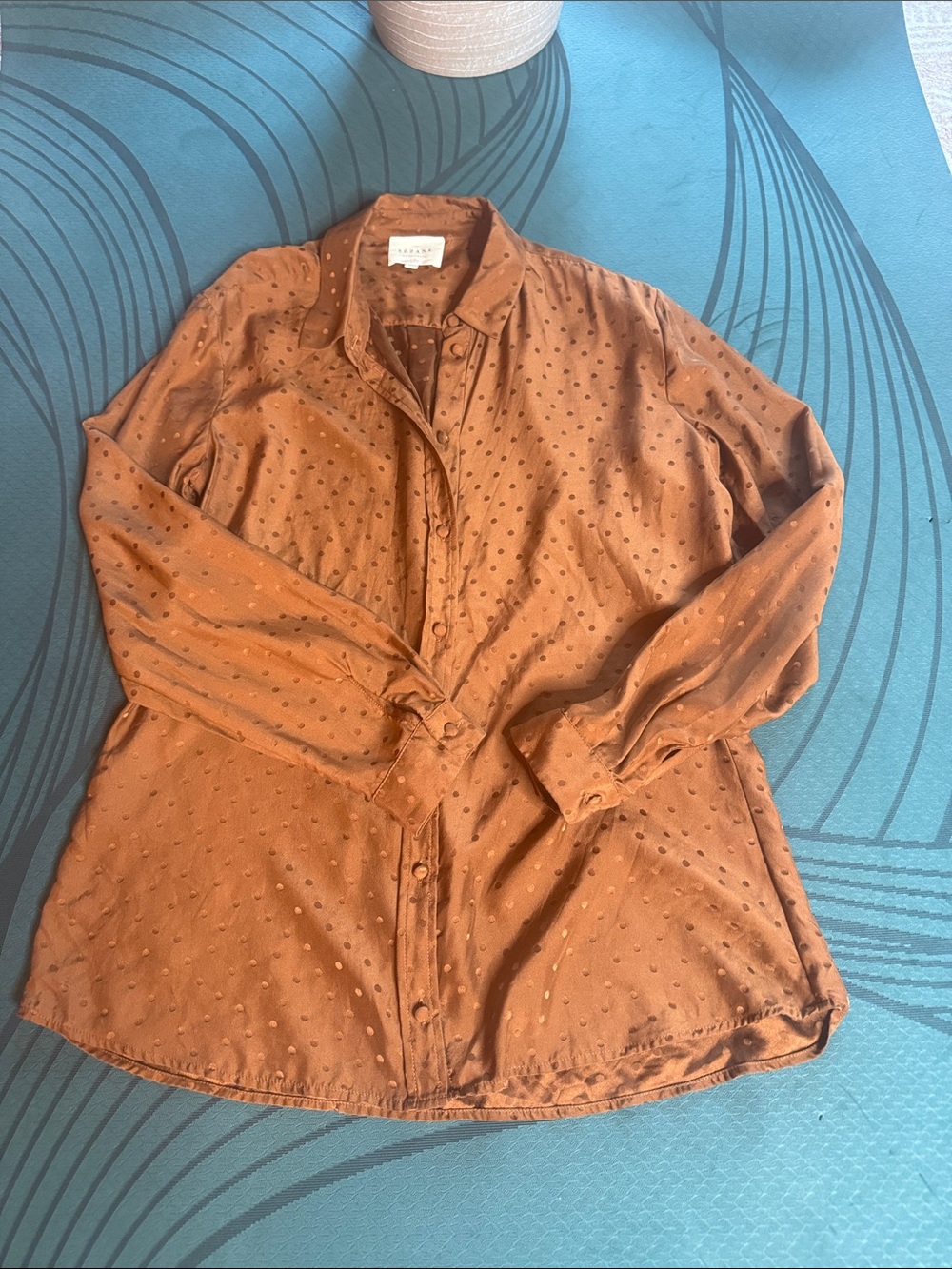 Sezane silk dot Ann shirt - Picture 3 of 9